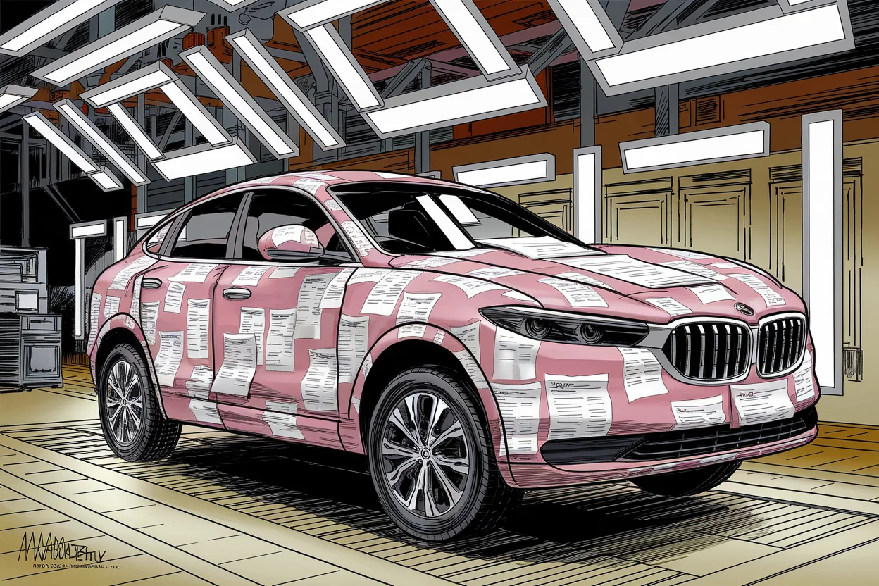 Editorial cartoon based on: Volkswagen board approves plan to cut 100,000 jobs by 2030 in largest automotive restructuring in history