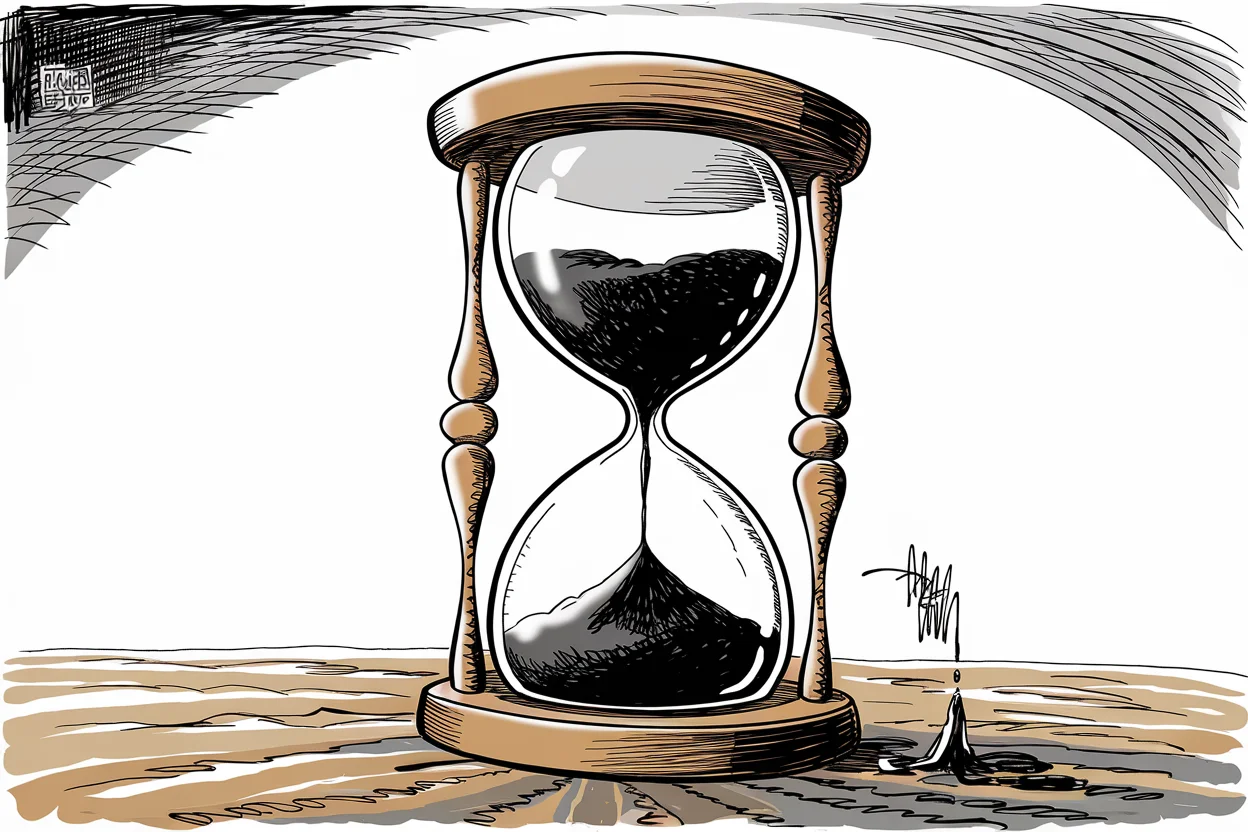 Editorial cartoon based on: Iran warns of retaliation as Trump weighs military action and diplomacy ahead of UN gathering